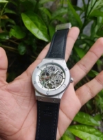 Hublot Automatic Skeleton Watch – Swiss Luxury Design