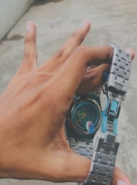 Goobasen World Map Automatic Watch - Image 3