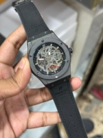 Hublot Leather Automatic Watch