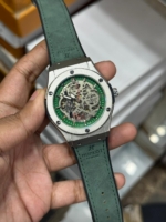 Hublot Leather Automatic Watch - Image 2