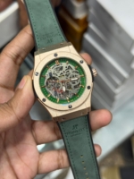 Hublot Leather Automatic Watch - Image 6