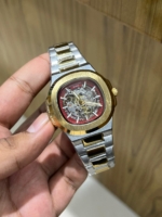 Patek Philippe Skeleton Automatic Watch – Open Gear Design - Image 3